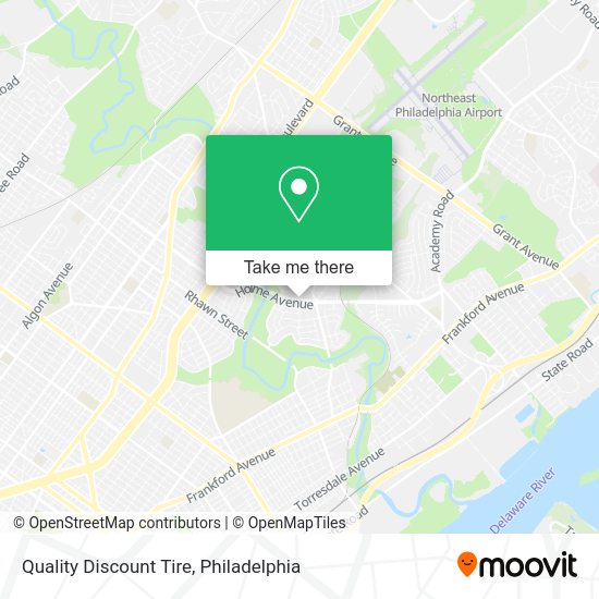 Mapa de Quality Discount Tire