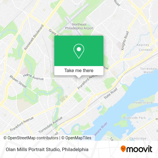 Mapa de Olan Mills Portrait Studio