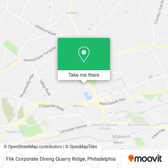 Flik Corporate Dining Quarry Ridge map
