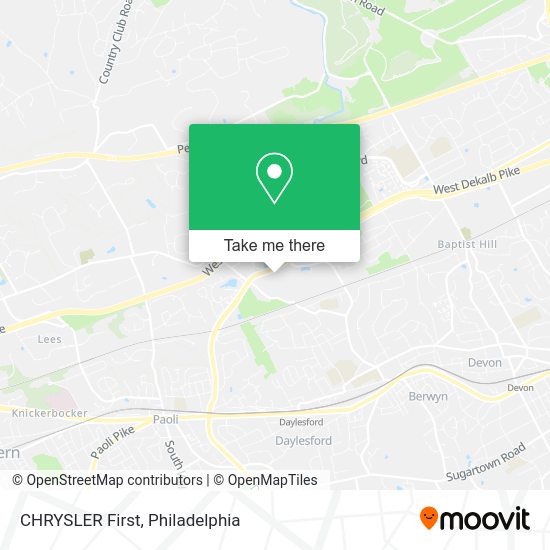 Mapa de CHRYSLER First