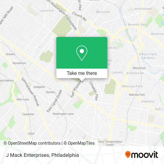 Mapa de J Mack Enterprises