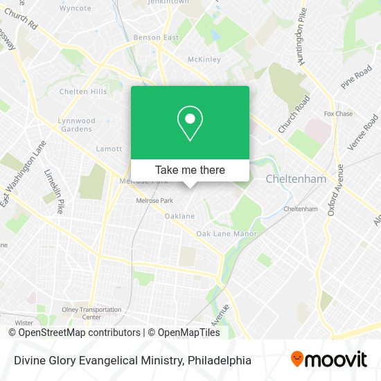 Divine Glory Evangelical Ministry map