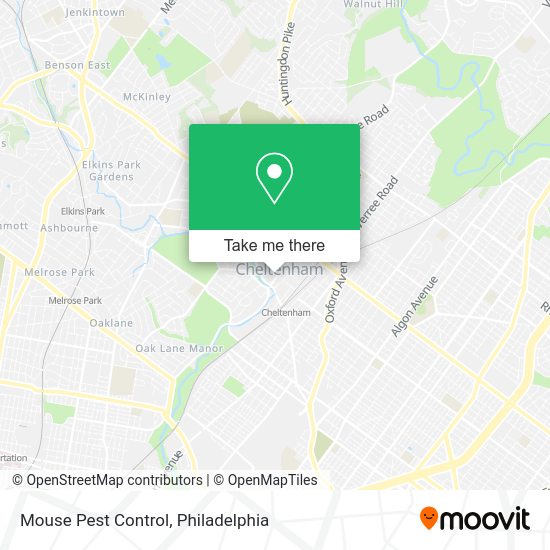 Mouse Pest Control map