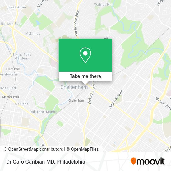 Mapa de Dr Garo Garibian MD