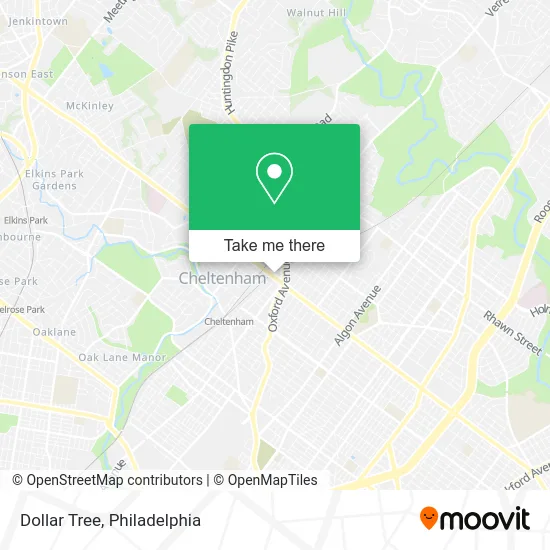 Mapa de Dollar Tree