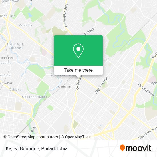 Mapa de Kajevi Boutique