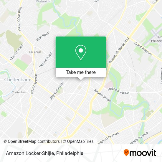Mapa de Amazon Locker-Shijie