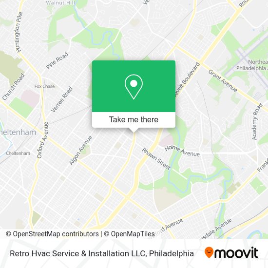 Retro Hvac Service & Installation LLC map