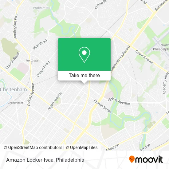 Amazon Locker-Isaa map