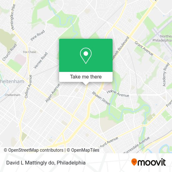 David L Mattingly do map