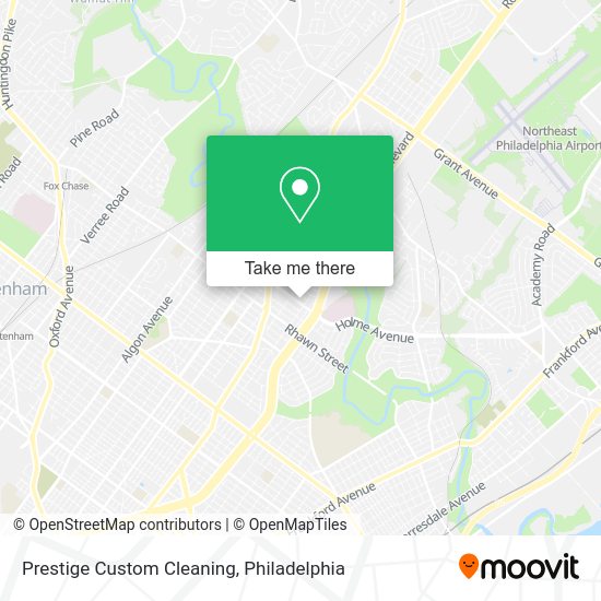 Mapa de Prestige Custom Cleaning