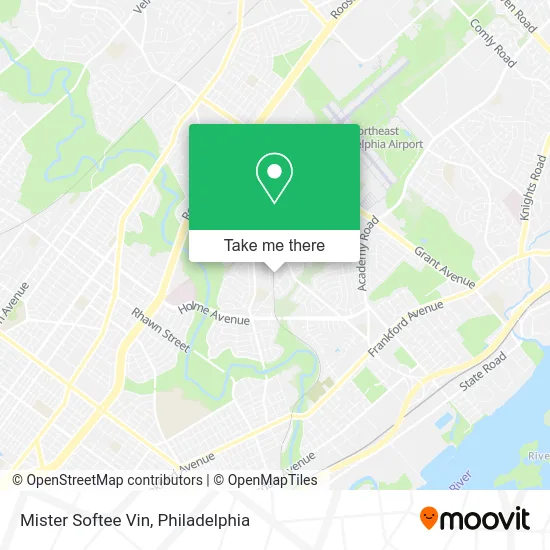 Mister Softee Vin map