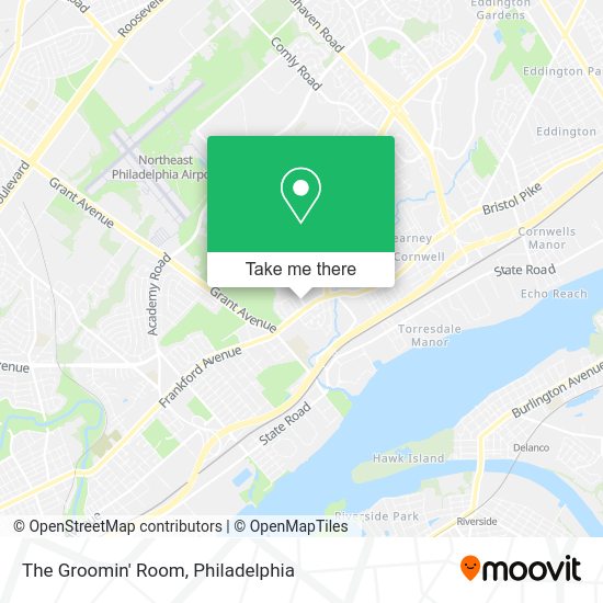 Mapa de The Groomin' Room