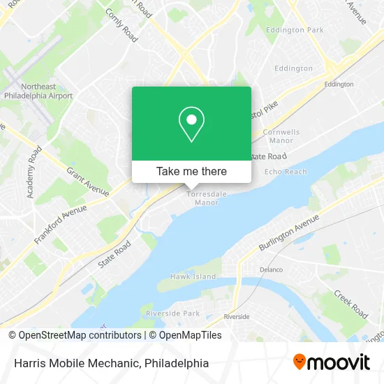 Harris Mobile Mechanic map