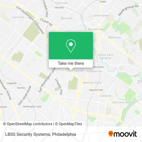 LBSS Security Systems map