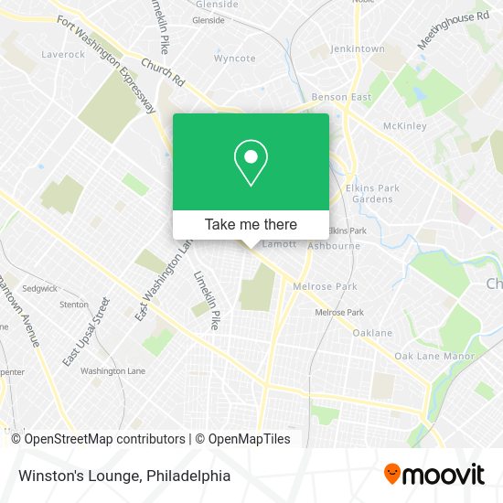 Mapa de Winston's Lounge