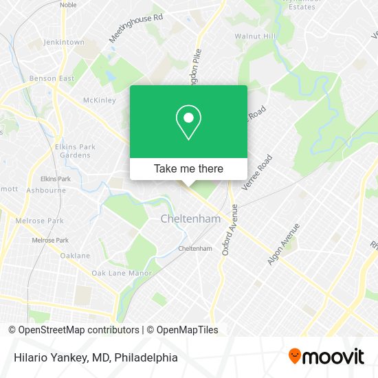 Hilario Yankey, MD map