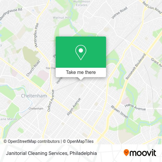 Janitorial Cleaning Services map