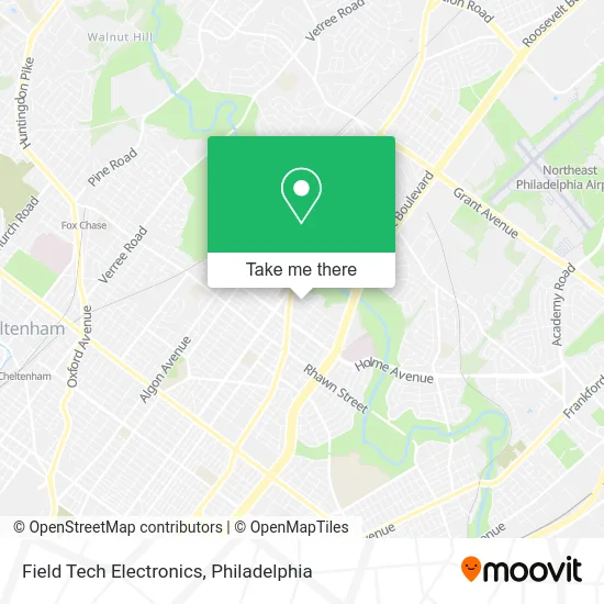 Field Tech Electronics map