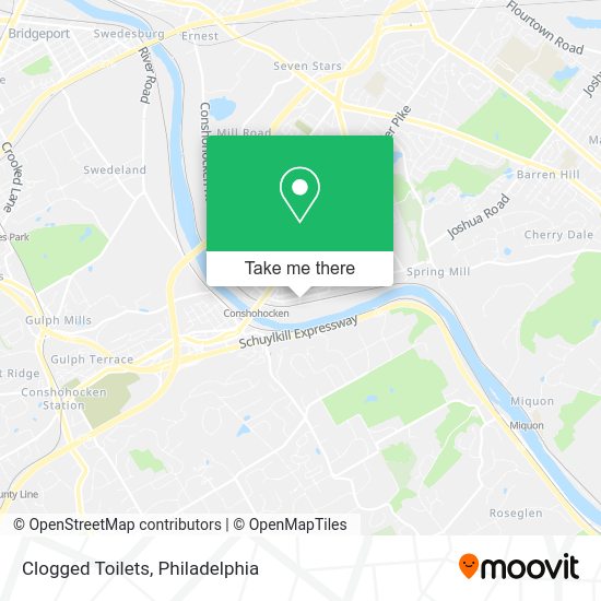 Clogged Toilets map