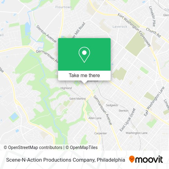 Mapa de Scene-N-Action Productions Company
