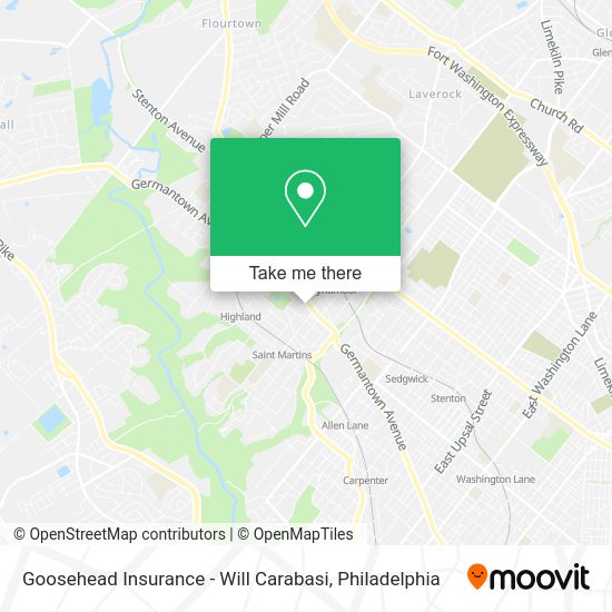 Goosehead Insurance - Will Carabasi map