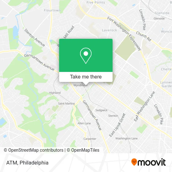 ATM map