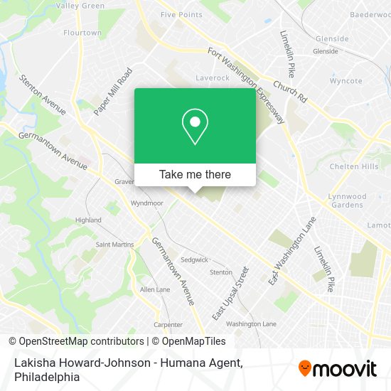 Lakisha Howard-Johnson - Humana Agent map