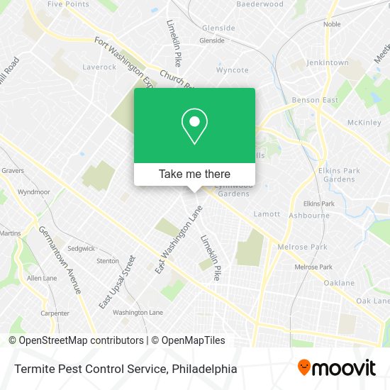 Termite Pest Control Service map