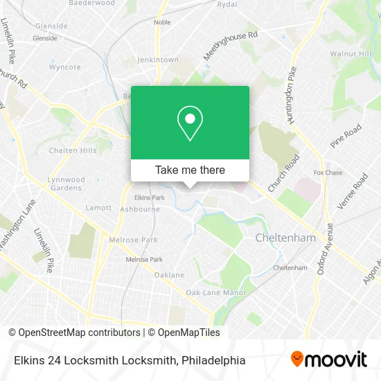 Elkins 24 Locksmith Locksmith map