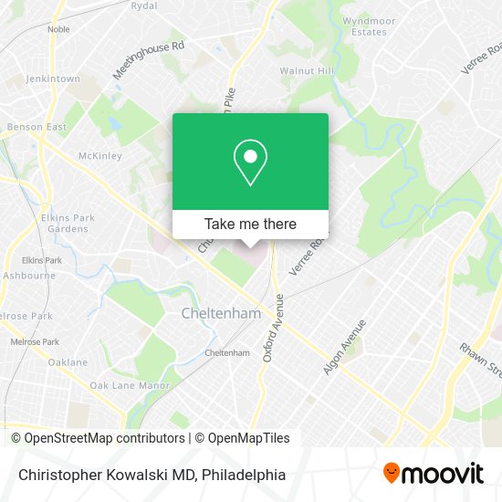Mapa de Chiristopher Kowalski MD