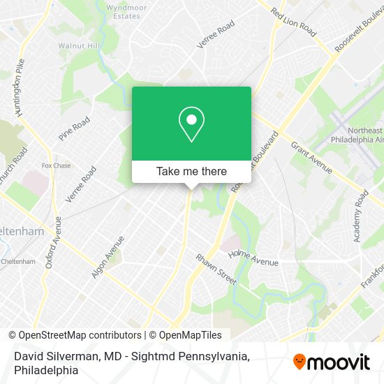 David Silverman, MD - Sightmd Pennsylvania map