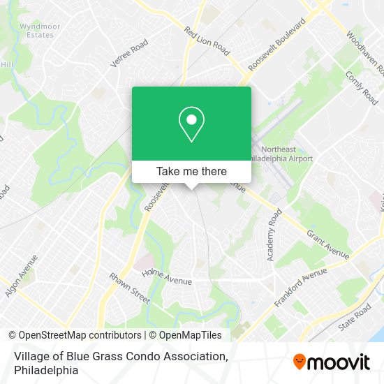 Mapa de Village of Blue Grass Condo Association