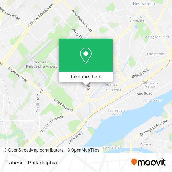 Mapa de Labcorp