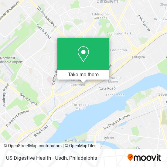 US Digestive Health - Usdh map