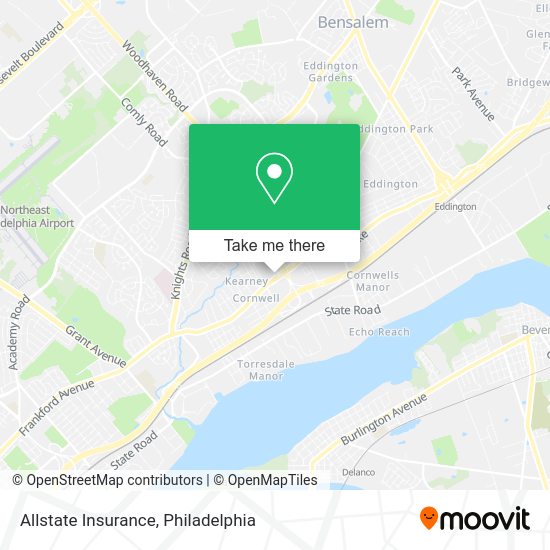 Mapa de Allstate Insurance