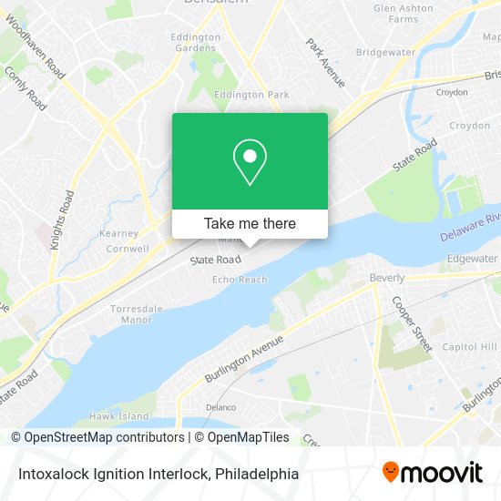 Intoxalock Ignition Interlock map