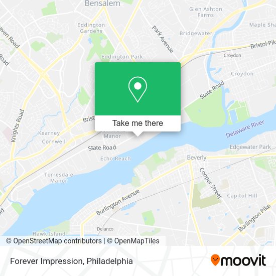 Forever Impression map
