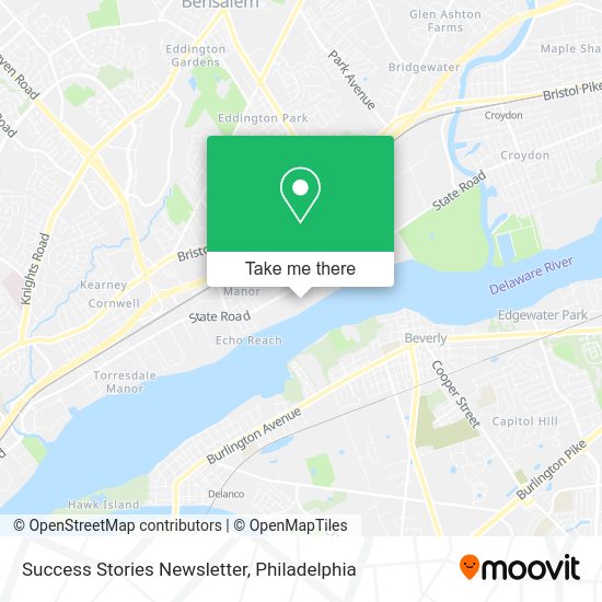 Mapa de Success Stories Newsletter