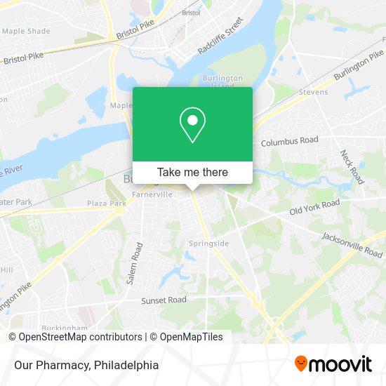 Mapa de Our Pharmacy