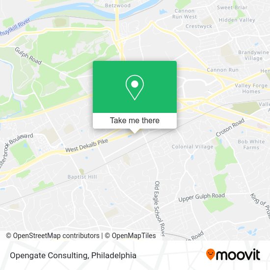 Mapa de Opengate Consulting
