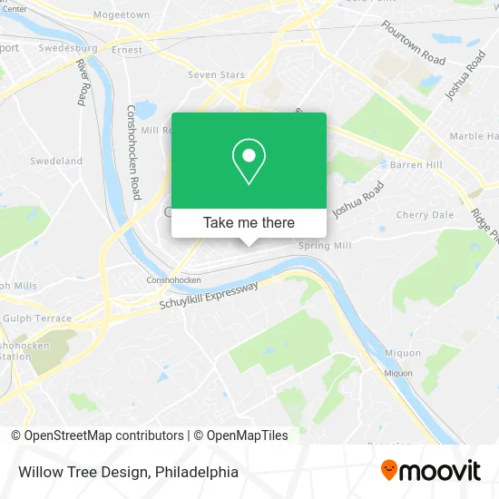 Willow Tree Design map