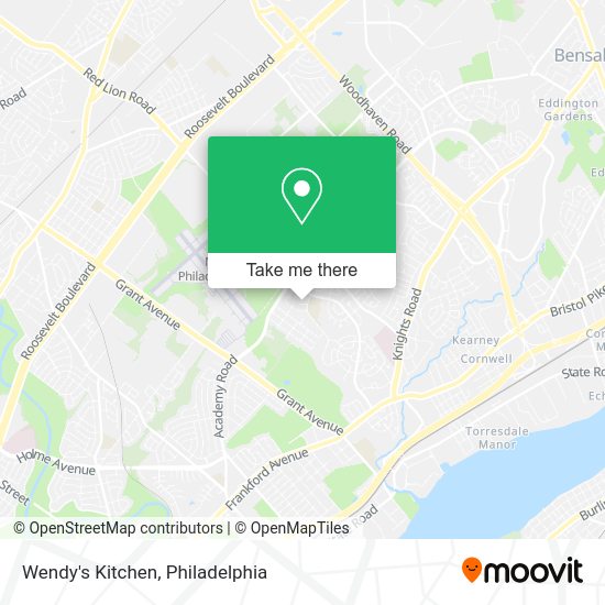 Mapa de Wendy's Kitchen
