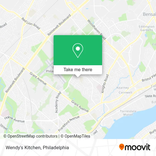 Wendy's Kitchen map