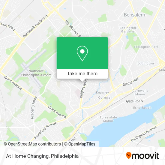 At Home Changing map