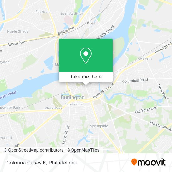 Mapa de Colonna Casey K