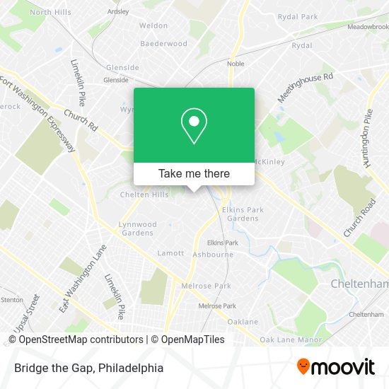 Mapa de Bridge the Gap