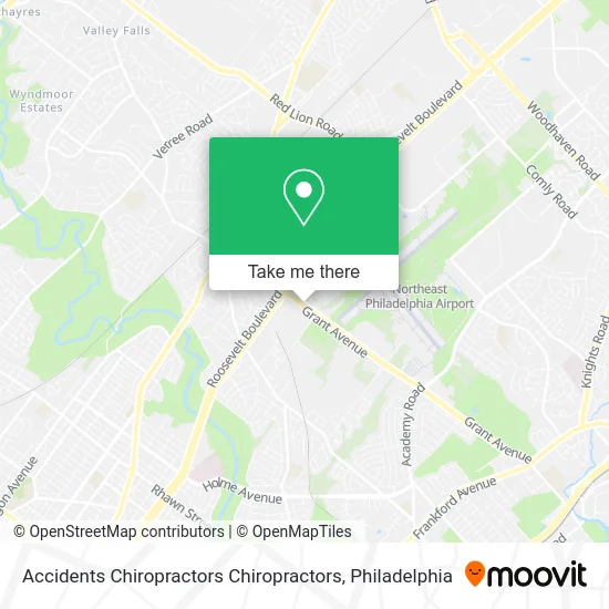Accidents Chiropractors Chiropractors map