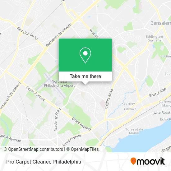 Mapa de Pro Carpet Cleaner