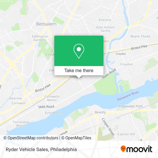 Ryder Vehicle Sales map